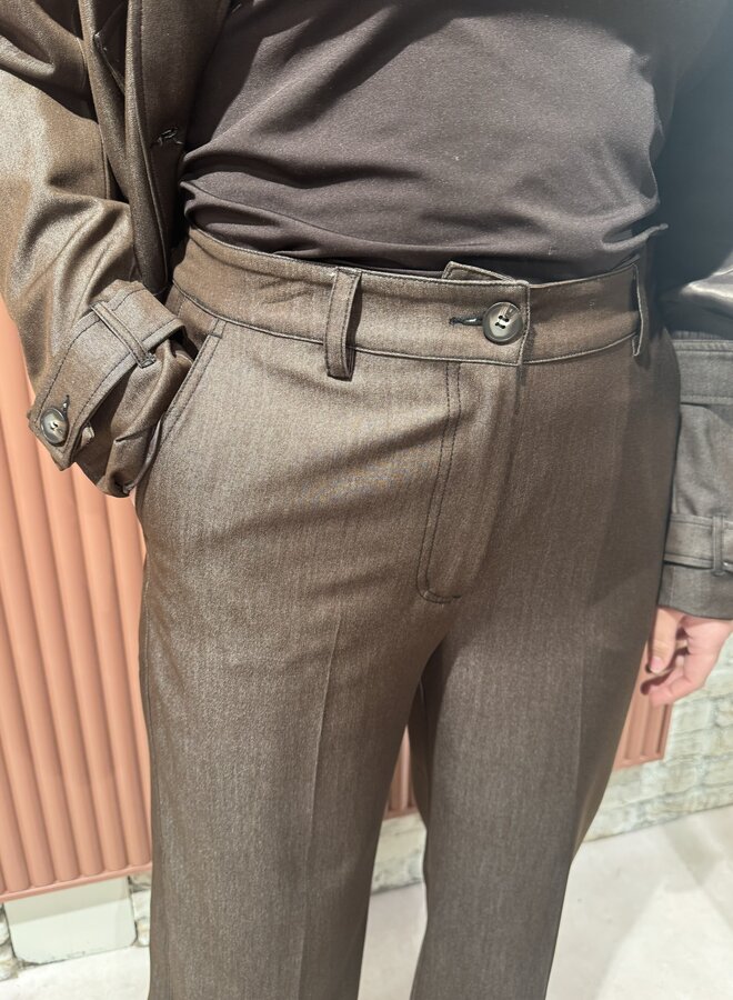 Terry Denim LL Pant | Dark Brown