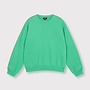 Embroidered A sweater | Bright green