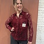 Lace Blouse | Bordeaux