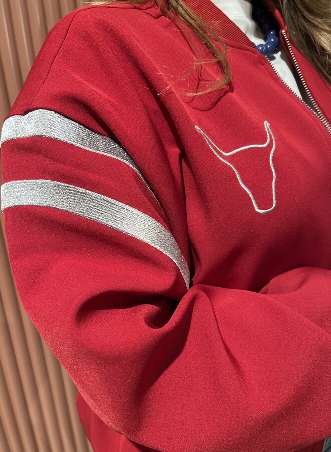 Tape Jacket | Bordeaux