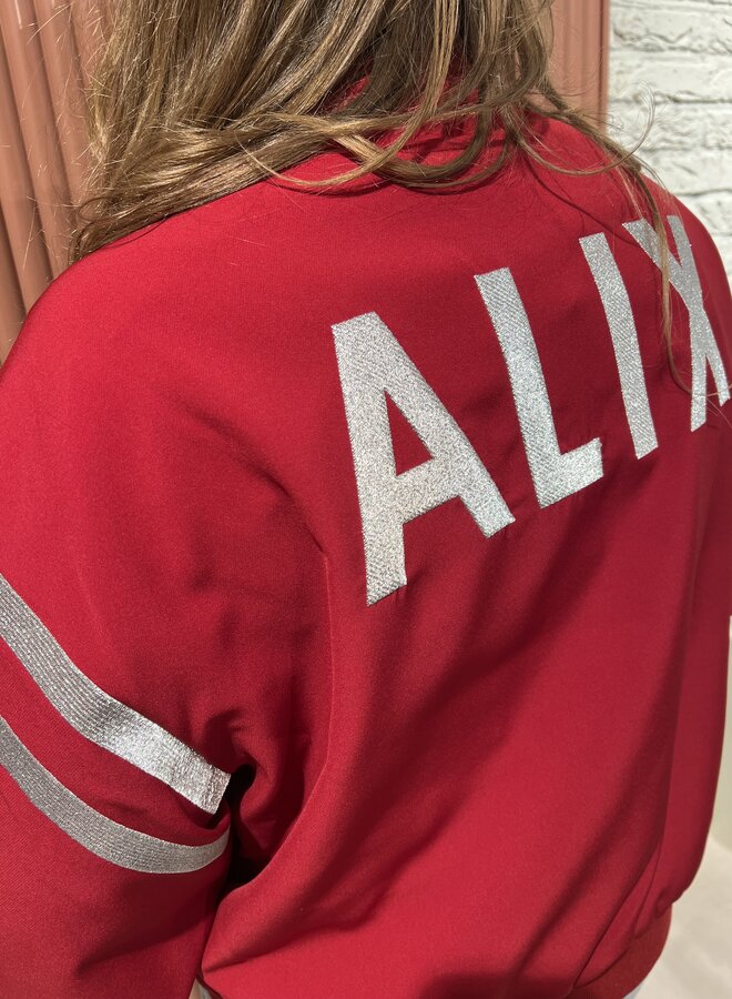 Tape Jacket | Bordeaux