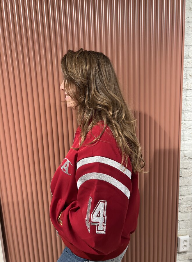 Tape Jacket | Bordeaux