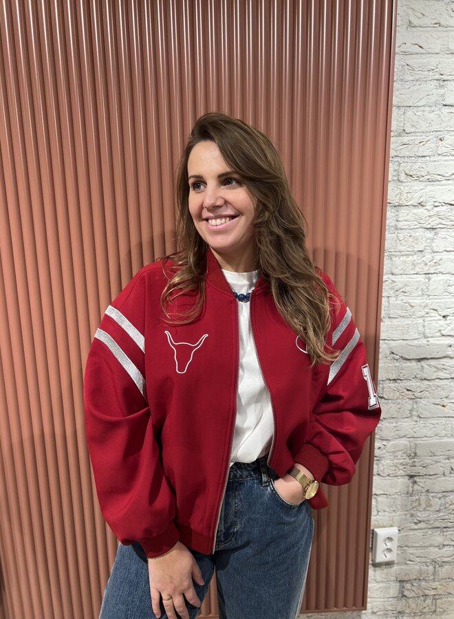 Tape Jacket | Bordeaux