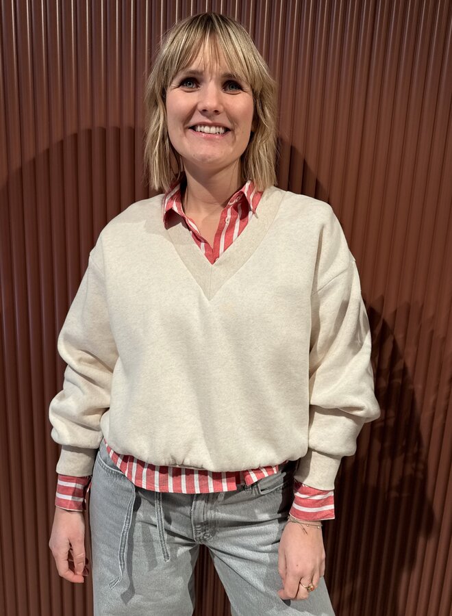 Momo Sweater | Oyster melee