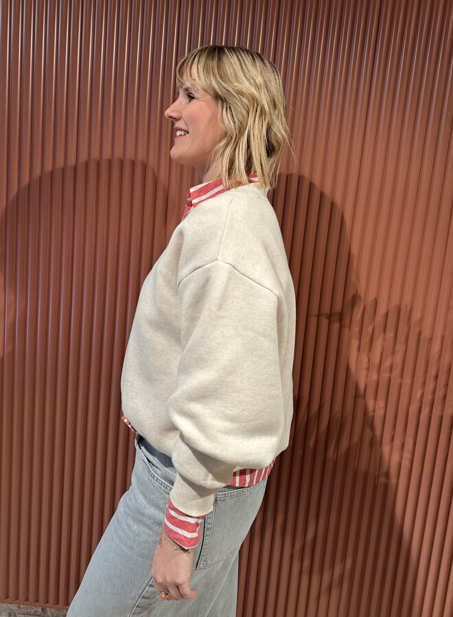 Momo Sweater | Oyster melee