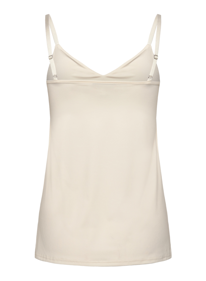 Billie Elastic Strap Top | Ivory