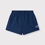 Clean Striped Shorts | Night Blue