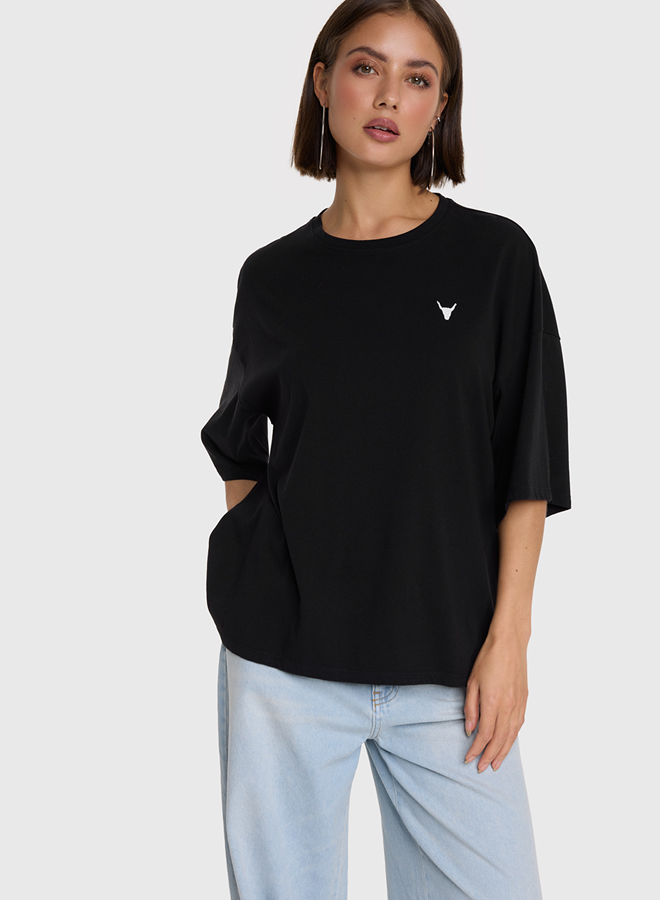 Faded LX t-shirt | Black