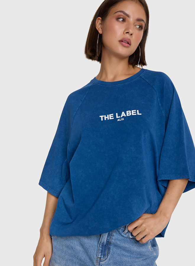 Raglan T-Shirt | Night Blue