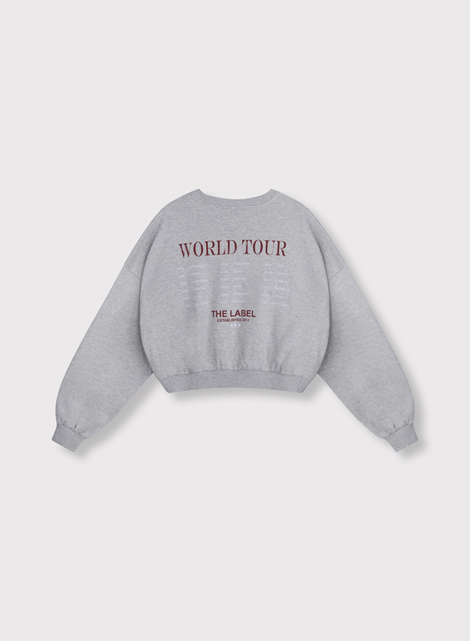 Eagle Sweater | Light Grey Melange