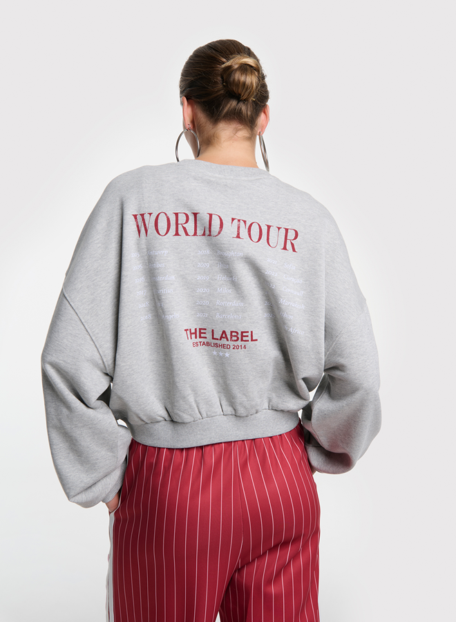 Eagle Sweater | Light Grey Melange