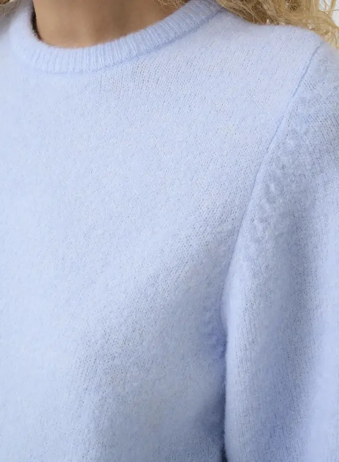 Alpha ss tee pullover | Blue Finch Mélange