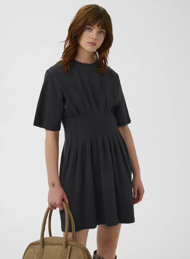 Inez short dress | Black