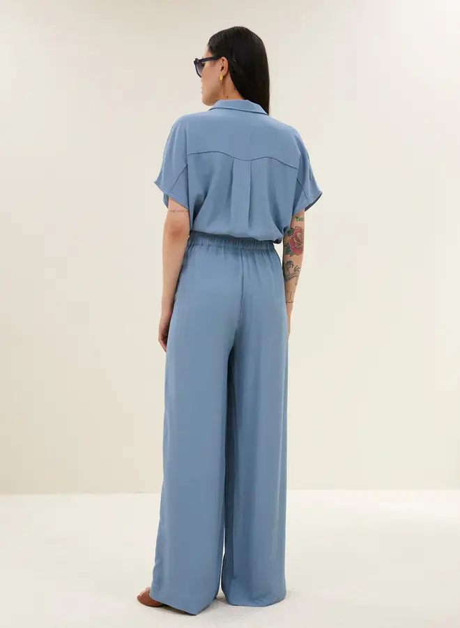 Barley viscose blouse | Blue Stone