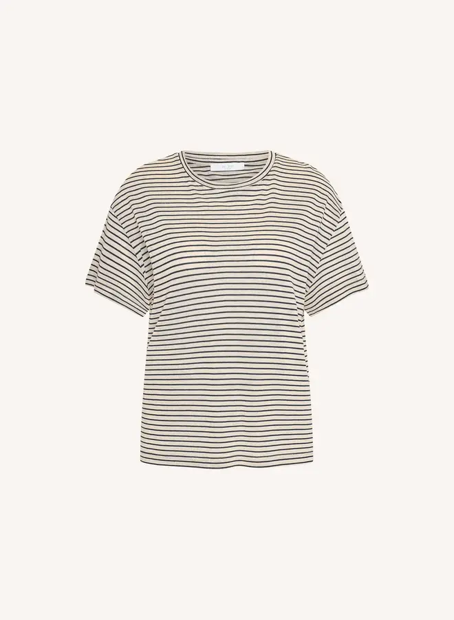 Mace small stripe top | Admiral blue stripe