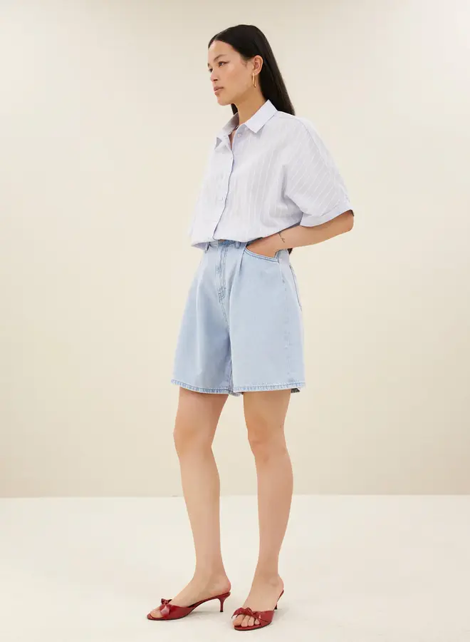 Elisa denim shorts | Light denim