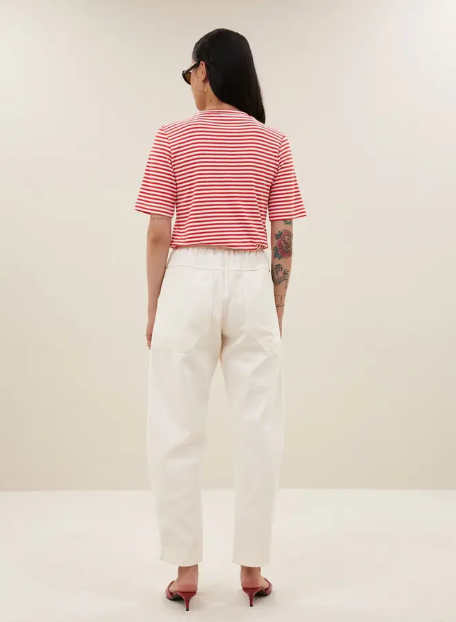 Basic ss stripe shirt | Lollipop stripe