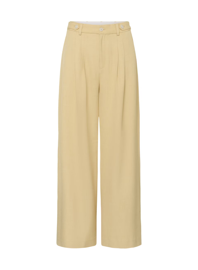 Stacy MW pants | Pale hay melange