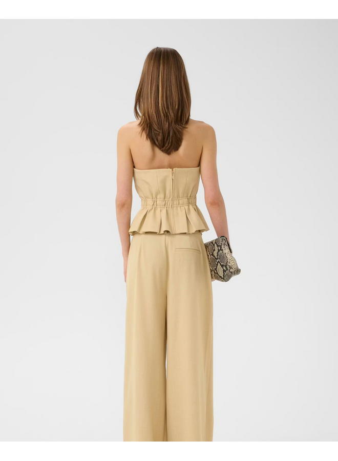 Stacy corsage | Pale hay melange