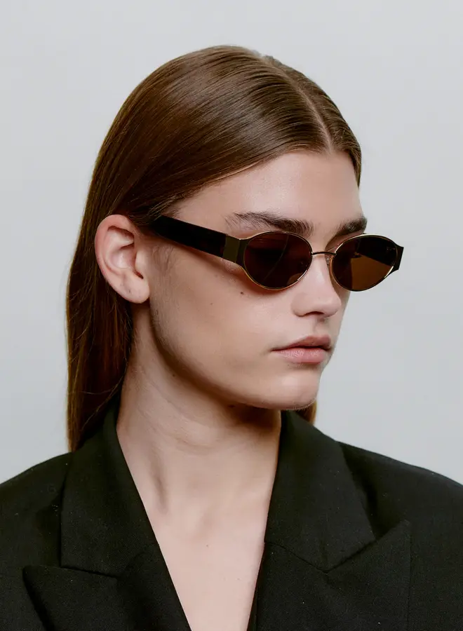 Bella | Gold Demi Tortoise