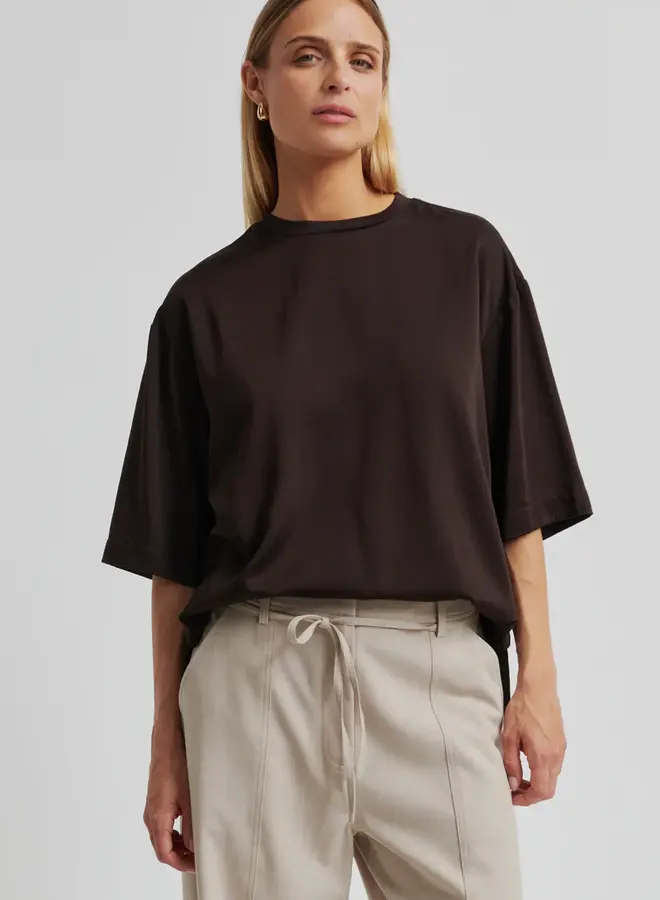 Samanta SS Blouse | Chocolate Torte