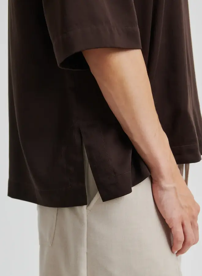 Samanta SS Blouse | Chocolate Torte