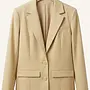 Stacy Blazer | Pale Hay Melange