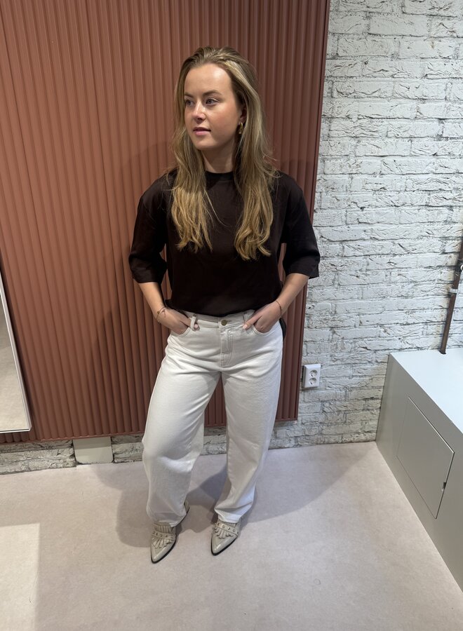 Begum white jeans | White