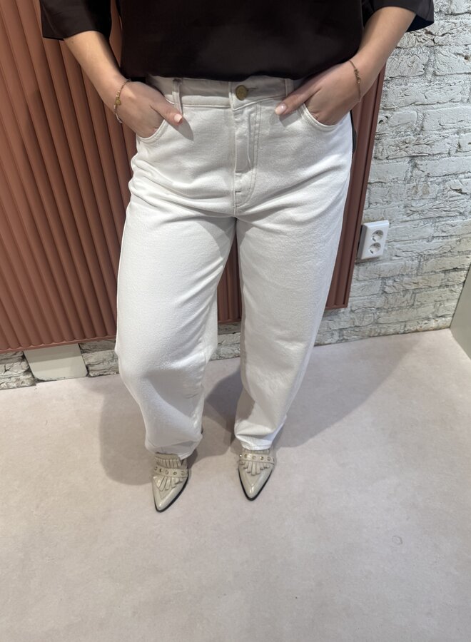 Begum white jeans | White