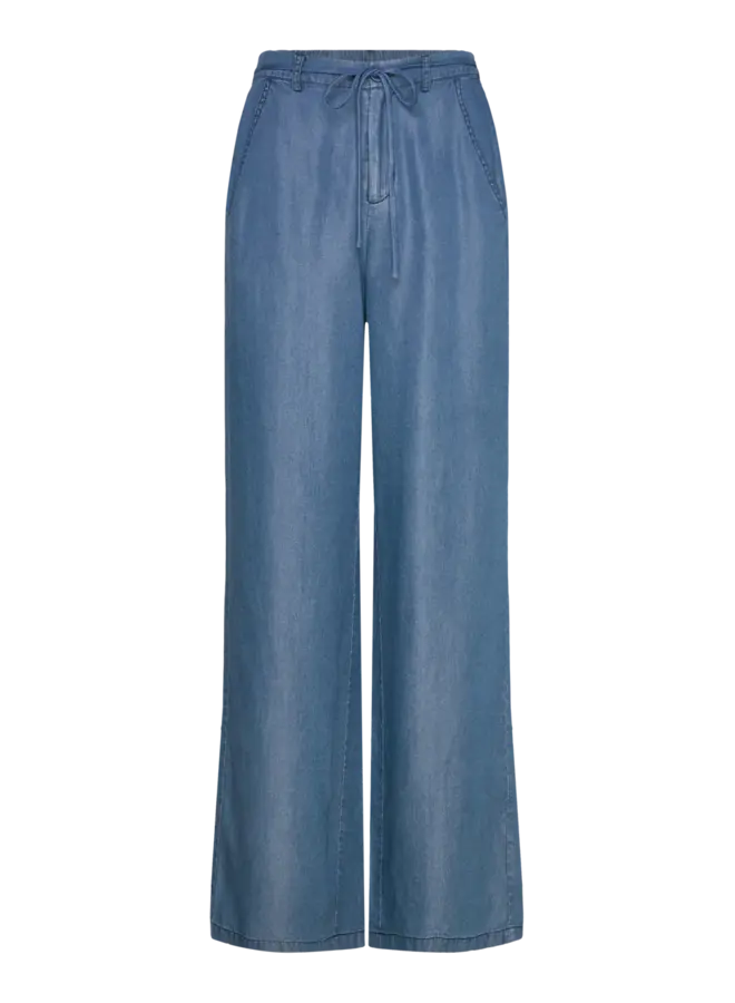 Dallas MW Trousers | Medium denim blue