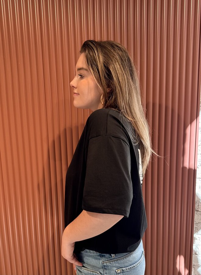 Faded LX t-shirt | Black