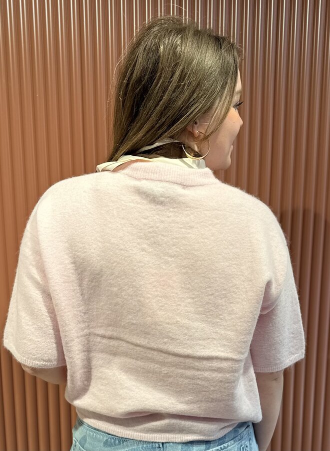 Gabby Knit O-Neck | Pale Lilac