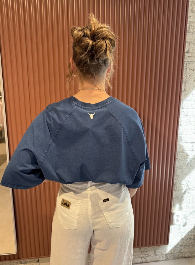 Raglan T-Shirt | Night Blue