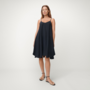 Yara | Linen Dress | Navy