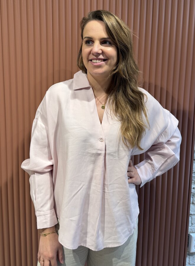 Timeline Blouse | Pale Lilac