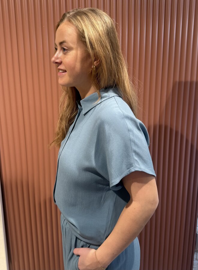 Barley viscose blouse | Blue Stone