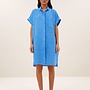 Hella Linen Dress | Regatta Blue