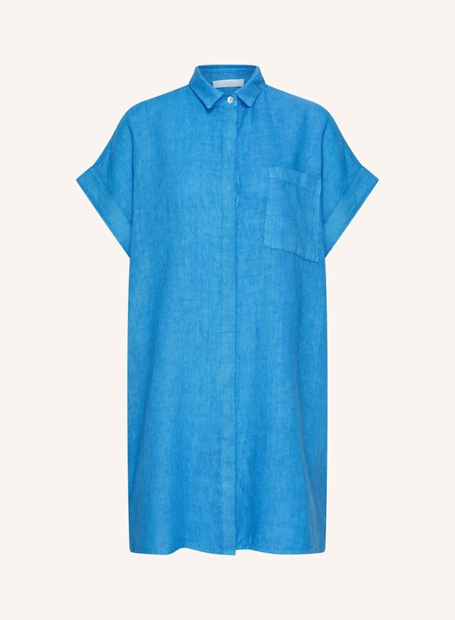 Hella Linen Dress | Regatta Blue