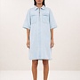 Philipe Bleached Denim Dress| Bleached Denim