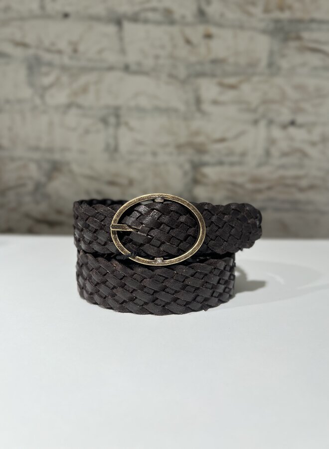 Braided - Brown Matte Gold