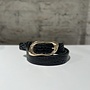 Croco Belt Women | Black