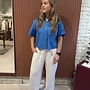 Mara Poplin Blouse | Regatta Blue