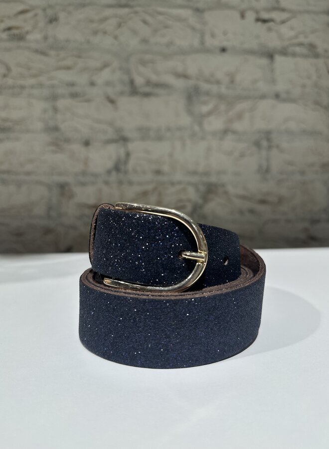 Glitter Belt Woman Small - Blue