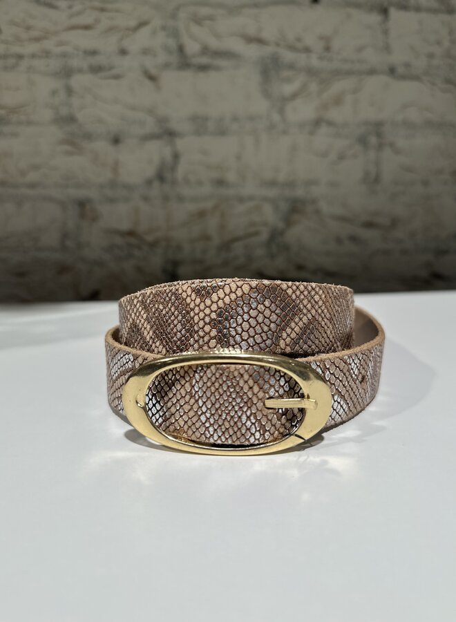 Python Metallic - Champagne Gold