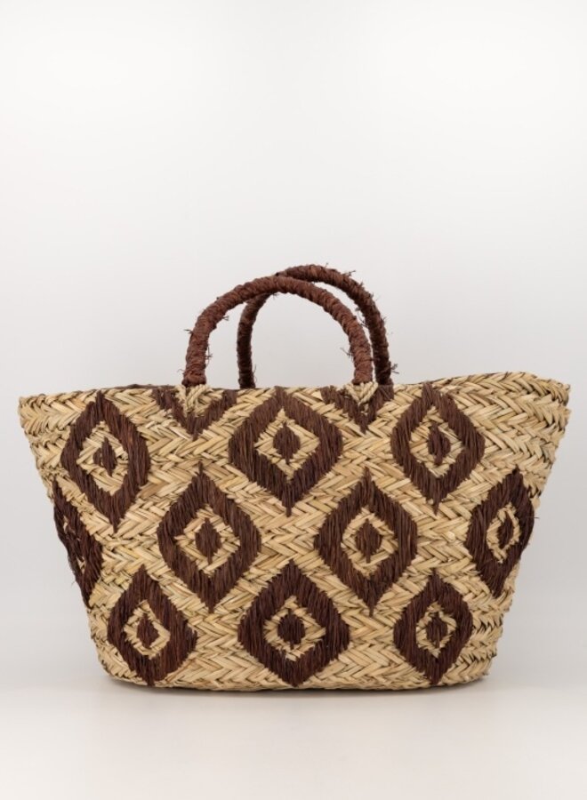 Ikat - Dark Brown