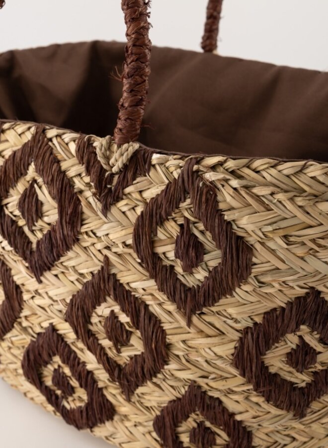 Ikat - Dark Brown