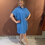 Hella Linen Dress | Regatta Blue