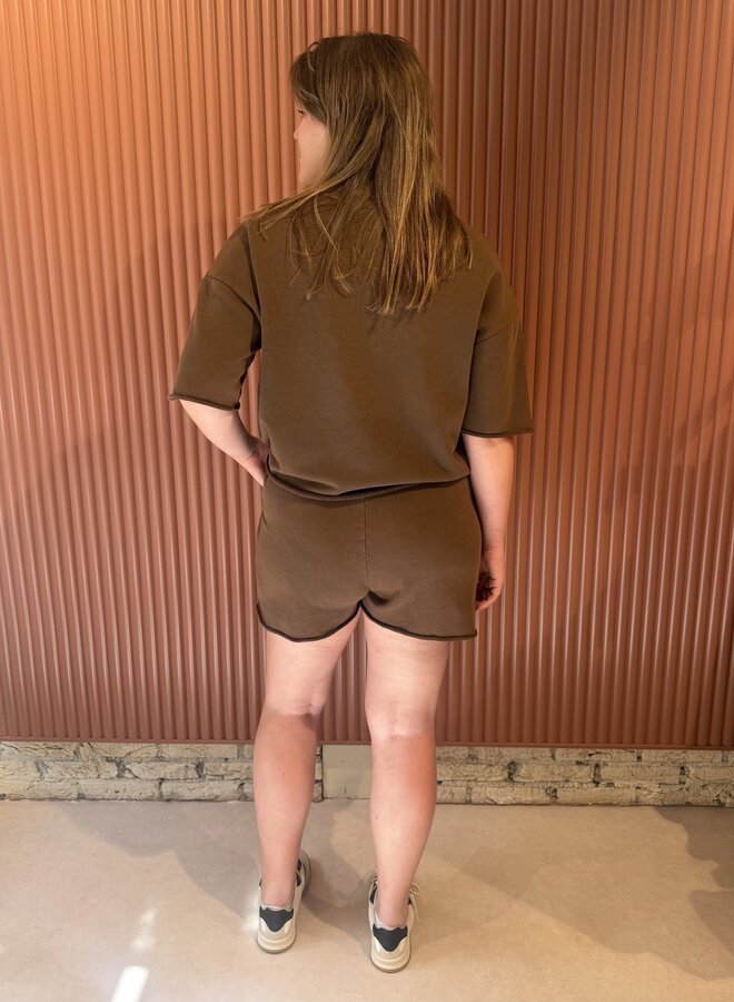 Sporty summer shorts | Brown