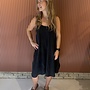 Yara | Linen Dress | Navy