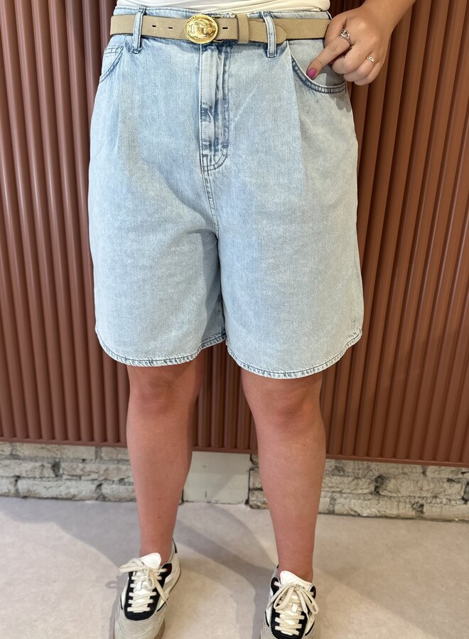 Elisa denim shorts | Light denim